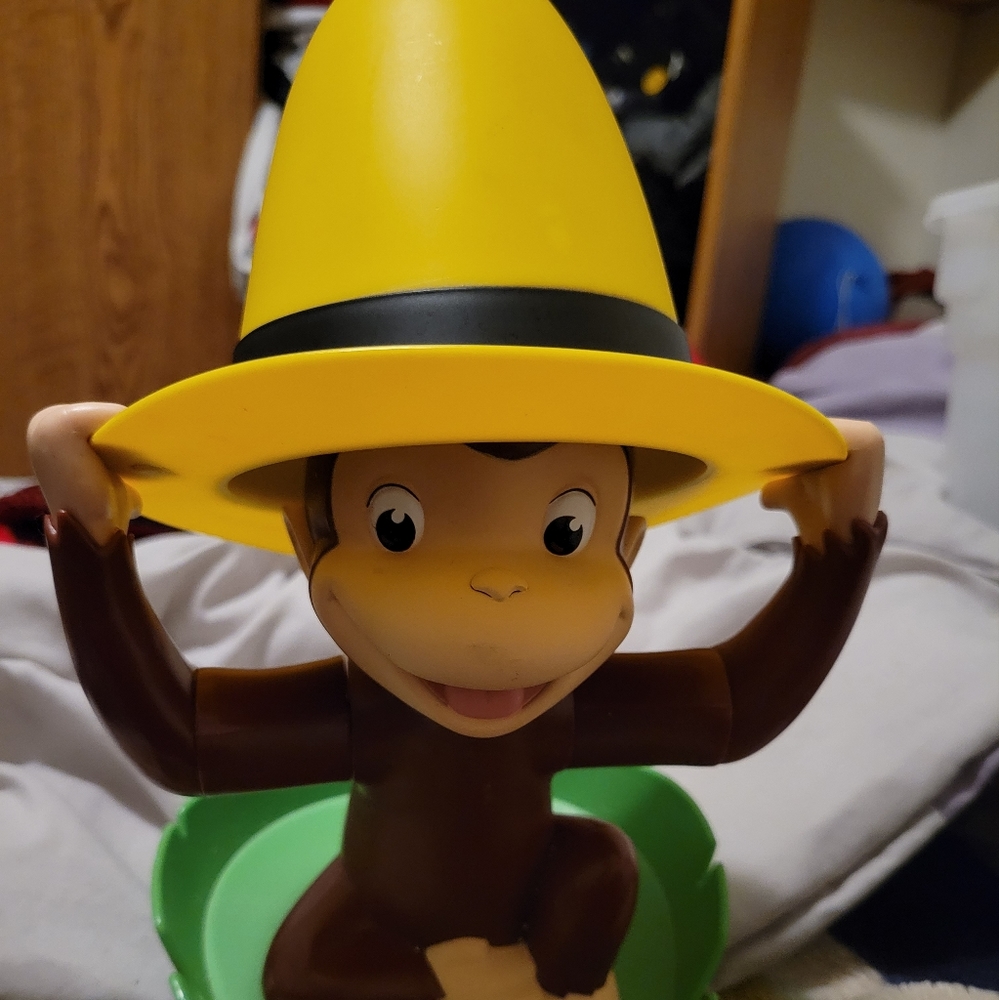 Curious George Peekaboo toy
